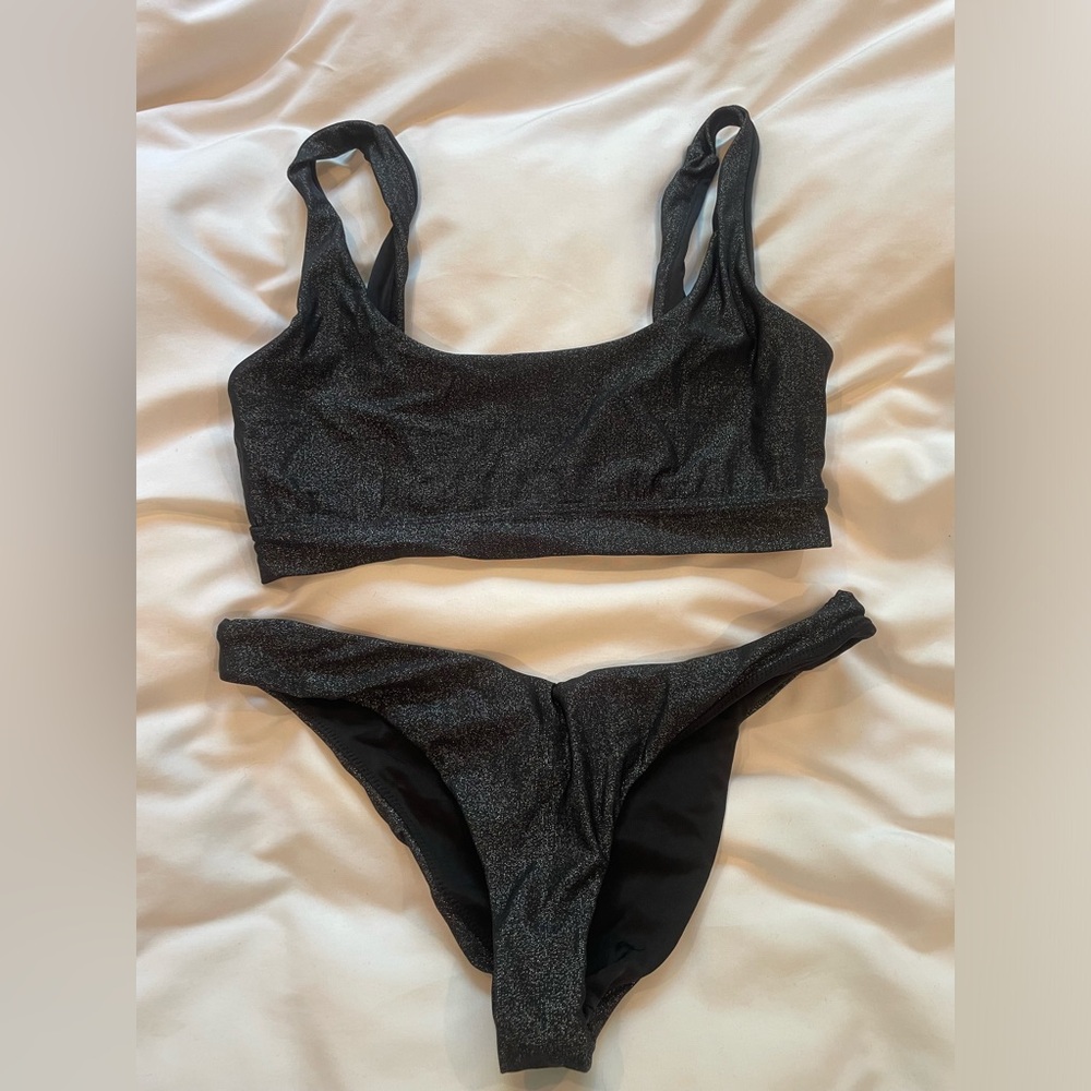 L.A. Hearts by Pacsun Sparkly Bikini - great condition